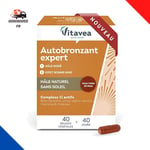 Vitavea Autobronzant Expert Complément Alimentaire, 40 Gélules Végétales