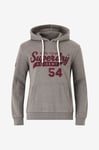 Superdry - Huvtröja Athletic Script Graphic Hoodie - Grå