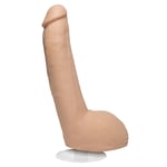 Corvos 9 Inch Vac-U Lock Realistic Cock/Penis & Balls Suction Cup Dong/Dildo