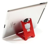 Apple iPad Computer Tablet Holder RED iClip Folding Travel Desk Stand