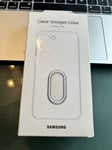 Genuine / Official Samsung Galaxy S23 Gadget Case / Cover / Stand - Clear - New