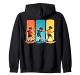 Funny Soccer Shirts for Boys European Football Players Fans Zip Hoodie