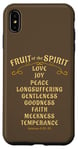 iPhone XS Max Fruit of the Spirit Love Joy Peace Longsuffering King James Case