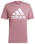 adidas Essentials T-Shirt en Jersey Simple avec Grand Logo pour Homme, 3XL de 7,6 cm (Grande Taille)