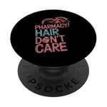 Pharmacie Tech Pharmacien capillaire PopSockets PopGrip Adhésif