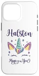 iPhone 16 Pro Max First Name Halston Personalized Halston Case