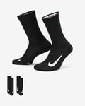 NikeCourt Multiplier Cushioned Tennis Crew Socks (2 Pairs)