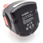 Vhbw - NiMH batterie 1500mAh (9.6V) pour outil électrique outil tools Bosch 32609, 32609-RT, gdr 9.6V, gsr 9.6 New Version, gsr 9.6-1, gsr 9.6-2