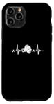 Coque pour iPhone 11 Pro battement de coeur photographe