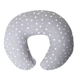 Niimo Coussin d'allaitement - Housse 100% Coton, Coussin Maternité, Multifonction, Coussin de Positionnement, Lavable, Coussin de Grossesse, Aéré et Respirant