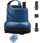 Mini dränkbar vattenpump 2500l/h 40w 230v 2,3m Leveranshöjd 2,5m Kabel för trädgård, akvarium, damm, fontän