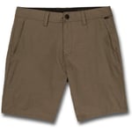 Short Volcom  Frickin Cross Shred Slub 20 Tarmac Brown