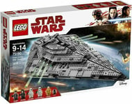 LEGO STAR WARS 75190 FIRST ORDER STAR DESTROYER NEW AND SEALED