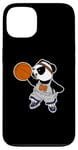 iPhone 13 Basketball Panda Bear Slam Dunk Funny Kids Sports Exercise Case