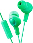 JVC Jvc Hafr6g Gummy Plus In-ear Headphones With Remote & Mic - green