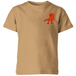 Jurassic Park Kana Rex Kids' T-Shirt - Tan - 5-6 Years