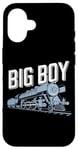 Coque pour iPhone 16 Big Boy 4000 Locomotive à vapeur Locomotive Train Lover Lover