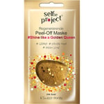 Selfie Project Ansiktsmasker Peel-off-masker #Shine Like A Golden QueenÅteruppbyggande peel off-mask 12 ml (1.750,00 kr / 1 l)