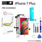 OuiSmart® BLOC LCD POUR IPHONE 7 PLUS BLANC TOUT ASSEMBLÉ VITRE TACTILE + ECRAN 