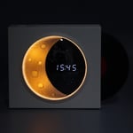 Alarm Clock Small Speaker BT Connection Sleep Calming Moon Alarm Clock Speaker