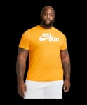 T-Shirt Nike Homme Manche Courte ar5006 740 Vêtement de Sport Jaune Just Do It