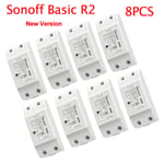 Sonoff Basic R2 Wifi Smart Switch Smart Home -kaukosäädin päälle/pois Diy-ajastinkytkin Ewelink-sovelluksen kautta Työskentele Alexa Google Homen kanssa - Automaatiomoduulit