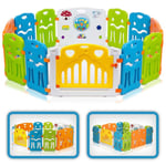 Baby Vivo Playpen Plastic Play Pen Foldable Portable Room Divider Child Barrier