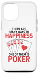 Coque pour iPhone 12/12 Pro De nombreuses façons de faire du bonheur Poker Hands Texas Holdem Player Poker