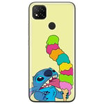 ERT GROUP Coque de téléphone Portable pour Xiaomi REDMI 9C Original et sous Licence Officielle Disney Motif Stitch 015 Parfaitement adapté à la Forme du téléphone Portable, Coque en TPU