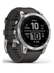 Garmin Fenix 7 Multisport Gps Watch - Silver With Graphite Band