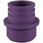 Faluplast 3106241 Gumminippel violett, för 50 mm