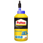 Pattex - Colle Bois Waterproof (biberon de 750 g) – Colle à bois étanche – Colle vinylique pour montage, assemblage, placage ou contrecollage en milieu humide et chaud