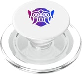 Barong Masque de lion mythologie balinaise Roi des esprits PopSockets PopGrip pour MagSafe