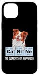 Coque pour iPhone 14 Plus Red Border Collie