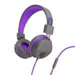JLab Kuulokkeet JBuddies Studio On-ear Kids Wired Headphones Graphite/Violet