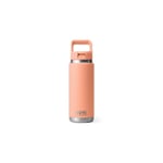 YETI Rambler Straw Bottle 26oz Lowcountry Peach