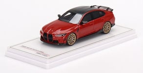 1:43 TRUESCALE Bmw M3 M-Performance (G80) Toronto Red Metallic TSM430600