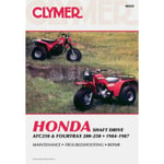 Honda ATC250 & Fourtrax 200-250 (1984-1987) Service Repair Manual (häftad, eng)