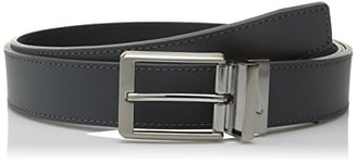 Nike Ceinture réversible pour homme, Homme, 11212, gris foncé/noir, 48