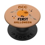 Premier Halloween bébé costume mignon citrouille Boo PopSockets PopGrip Interchangeable