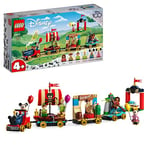 LEGO 43212 Disney: Disney Celebration Train​ Set with Moana, Woody, Peter Pan and Tinker Bell Parade Floats plus Mickey and Minnie Mouse, Toy for Kids Aged 4 Plus, Disney's 100th Anniversary Series