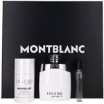 Legend Spirit by Mont Blanc Men Set: EDT+EDT+Deodorant Stick 3.3+0.25+2.5oz New