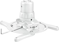 Ppc 1500 Support Plafond Pour Vidéoprojecteur Réglage Fin/Inclinable +/-15°Blanc