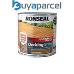 Ronseal 36905 Ultimate Protection Decking Stain Medium Oak 2.5 litre RSLUDSMO25L