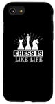 iPhone SE (2020) / 7 / 8 Chess Lover Funny - Chess Is Like Life Case