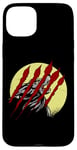 iPhone 15 Plus Werewolf Full Moon Horror Movie Scratches Howling Wolf Case