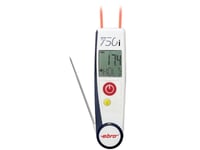 Ebro Tlc 750I-V2 Infrarødt Termometer Og Indstikstermometer (Haccp) -50 - +250 °C Sensortype T Overholder Haccp (Fødevaresikkerhed), Kontaktmåling,