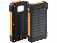 Batterie externe solaire 8000 mAh PB-75.solar avec lampe LED - Revolt