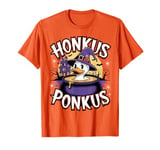 Honkus Ponkus Funny Duck Witch Halloween Magic T-Shirt