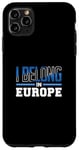 Coque pour iPhone 11 Pro Max Europe Lover Italie Allemagne Vacances European Vacay